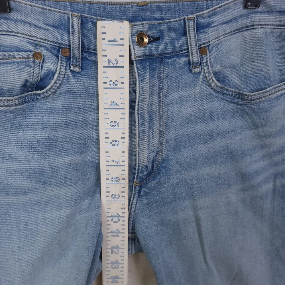 Rag & Bone Fit 2 Slim Jeans Mens 34x30 Light Wash Flynn Denim